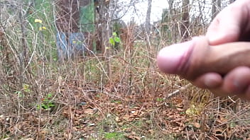 Preview 3 of Nude Grab Lift - Cum public