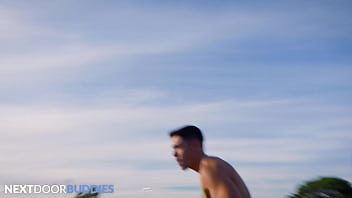 Preview 1 of Raped In Buss - ASGmax Exclusive Hunk Flip Fucks Newbie Jock - Nico Coopa,  Calvin Michaels - NextDoorStudios