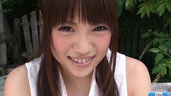 Preview 2 of Bitubeual Irani - Sweet outdoor solo masturbation with Yuri Sato