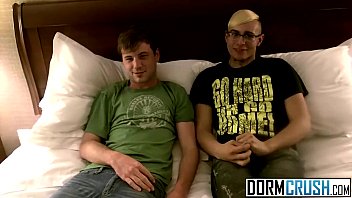 Preview 1 of Sexyi Bf Hot - Handsome chaps love to touch each other dick in the dorm room