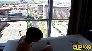 Preview 1 of Xnxx Hardly - Zack blast face with own piss and cum on the bath tub