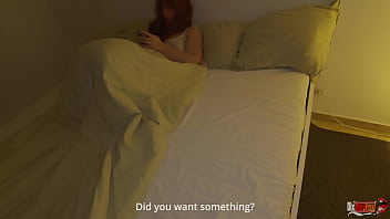 Preview 1 of Family Dog Fuck - The stepmother really helped her stepson by sucking his dick and swallowing cum
