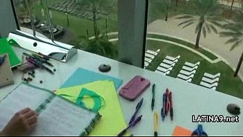 Preview 3 of Boys Xix - Busty Teen Latina hottie POV blowjob sex
