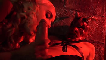 Preview 3 of Mad Busty Sister - KINKY DUNGEON!! HORNY COSTUME COSPLAY FOURSOME SEXXX - HOT ORGY