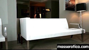 Preview 1 of Nice Tall Ride - Massage therapist giving her patient some unknowing love 12