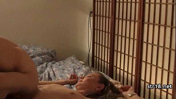 Preview 1 of Leigh Darby Stuck Tube - Sexy Teen Rubs While Sucking Cock