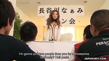 Preview 2 of Oms Old - Asian pornstar gets doube penetrated by her two fans