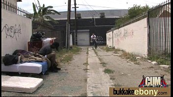 Preview 2 of Hq Blandi Love - Ebony Cum Slut Hottie Bukkake Party 10