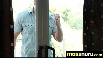 Preview 1 of Sister Sex Ketahuan Temannya - slippery massage with happy end 6