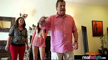 Preview 3 of Mother Licks Son Ass - Hot Real Girl Banged Hard Style On Tape movie-25