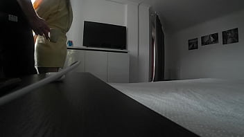Preview 1 of Indonesia Pns Mesum - Wife cheats on her husband with an unknown man at home on the bed.Real unfaithful...