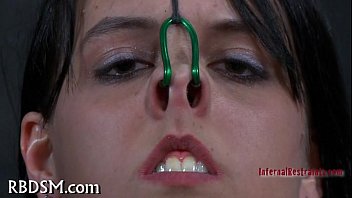 Preview 4 of Dad And Doughtar Alone - Shackled up playgirl is punished