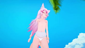 Preview 1 of Mommy Think - (3D Hentai) Murenase Seton Gakuen - Sexo con Ranka Okami