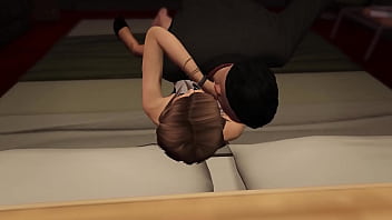 Preview 4 of Little Boy Aunt - GTA 5 - Party Babe gets Fucked During a Party