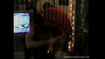 Preview 1 of Curvy Ebony Xxx - Vinnie Sucks and Strokes Two Cum Shots from St8 Enrique
