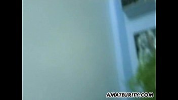 Preview 3 of Arab Blue Eye - Busty amateur girlfriend sucks and fucks with cumshot