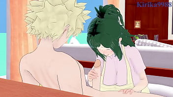 Preview 1 of Sxey Ben All Xxx - Inko Midoriya and Katsuki Bakugo intense sex. - My Hero Academia Hentai