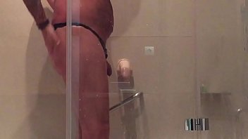 Preview 3 of Nig Arab Fuck - Spanish shower in Stockings By Edugrana