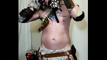 Preview 4 of Xnxx Massage Hd - Hot man does sexy Fallout Cosplay