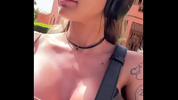 Preview 3 of Swap Bust Wife - It feels so good to flash them under the sun