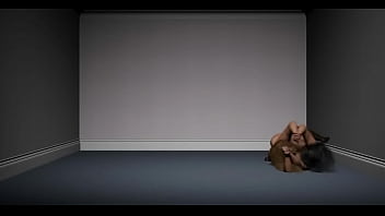 Preview 4 of Cumming In The Bathroom Bg972 - 3d rolling catfight