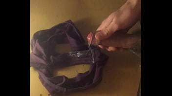 Preview 4 of Oil All Over - girlfriends pantie jerk off