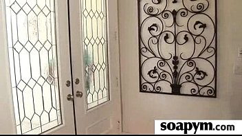Preview 1 of Hose Pissing - Masseuse shows her AMAZING body in a hot soapy massage 30