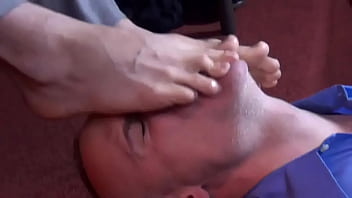 Preview 2 of Big Big Bubs - MALE BAREFOOT SUCKING