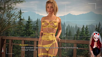 Preview 2 of Lolitte Net - Dreamland - ep 16 Outdoor Footjob by Beautiful Blonde