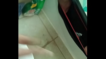 Preview 1 of Sun Newes Live - Stroker again While  in the bathroom part five