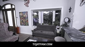Preview 1 of Www 3gp King Dot - TightFam  -  Hot brunette Latina Teen Step Sister Hazel Heart Threesome With Skinny Teen step Cousin Remi Jones And Step Brother