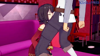 Preview 1 of Pumping Lift - Megumin and Kazuma Satou intense sex. - KonoSuba Hentai