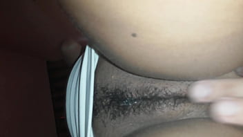 Preview 4 of Lena Androson - namorada mulata sendo acariciada