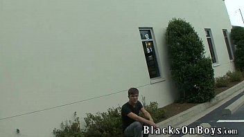 Preview 1 of Movies Ass Shqip - Cute Twink Jordan Pierce Goes Black