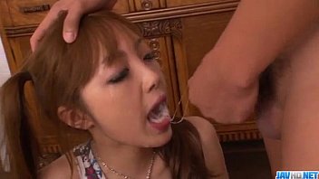 Preview 3 of Funking Sexy Video - Serious blowbang series along nasty Anri Hoshizaki