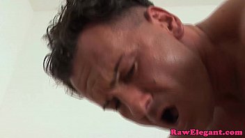 Preview 4 of Emira Playful Video - Elegant euro spitroasted before anal fucking