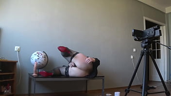 Preview 4 of Xxx Videos Del Medio Oeste - How I record my videos. Anal-vaginal penetration from a mature teacher during an anatomy lesson. PAWG.