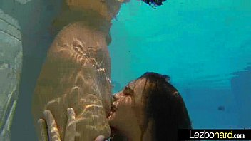 Preview 1 of Aspen Rigen - Sexy Lesbo Girls Make Love Sex Scene On Tape clip-09