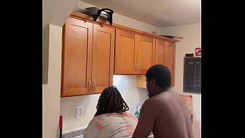 Preview 3 of Mom Son Creampie Slow - SHE DIDN&#039_T COOK ME DINNER SO I MADE HER BEND OVER
