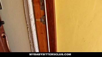 Preview 2 of Bobbi Starr Kiss Me Girl - MyBabySittersClub - Babysitter Thief (Goldie Ortiz) Gets Caught And Fucked Hard