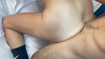 Preview 3 of Xxxx Movis Hd - Si no me follas le contar&eacute_ a mi padrastro que te masturbas&nbsp_con&nbsp_sus&nbsp_fotos: Peque&ntilde_a latina recibe dura follada&nbsp_por&nbsp_golosa.