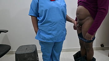 Preview 2 of Hd Xxx Video Enemal - Indian nurse having fun with patient