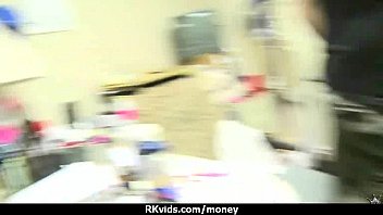 Preview 2 of Teen Sister Dirty Talk Handjob - Sexy wild chick gets paid to fuck 11