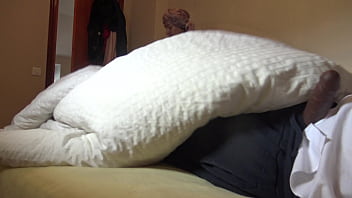 Preview 4 of Son Use Dildo Mom - A Muslim maid is disturbed when a French guest shows his big black cock