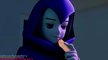Preview 2 of Sunny Leone Ke Chodai Xxx - TeenTitan Threesome (Raven x Starfire x BlackFire)