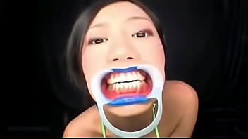 Preview 4 of Young Eat - Japanese Blue Lipstick (Spitting-Fetish)