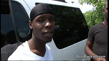 Preview 1 of Arsb Porns - Sexy black boys fuck white tight asses 23