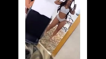 Preview 2 of Famili Stock Vmom - Queen Bee Brunette Tanned Skin Beautiful Soft Hair records videos in sexy lingerie Privacy