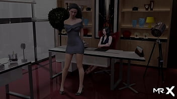Preview 4 of Old Stick - FashionBusiness - Secretaries show butts E1 #87