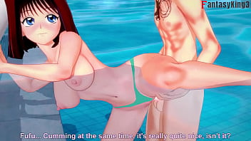 Preview 3 of Clips Nami Miyamae - Anzu Mazaki Fucking hard on the pool | 4 | Yu-gi-Oh | ahegao step,  bikini tea gardner Full &amp_ FPOV Versions on Sheer &amp_ PTRN: Fantasyking3